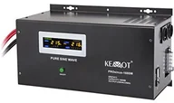 Zasilacze awaryjne UPS - Kemot zasilania awaryjnego kemot prosinus-1600 urz3411 falownik czysty sinus funkcja ładowania 12 V 230 V 3000 VA/1600 W, czarna URZ3411 - miniaturka - grafika 1