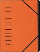 Teczki i skoroszyty - Pagna Teczka 12 Fächer 1-12 orange 40059-12 - miniaturka - grafika 1