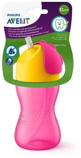 Philips Avent Avent Kubek z giętką słomką 300ml 12m+ - Kubki dla dzieci - miniaturka - grafika 7