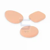 Gąbeczki do makijażu - Top Choice Gąbka do makijażu Do Fluidu 6388 3 szt. - miniaturka - grafika 1