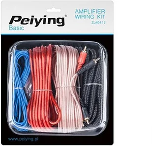 PEIYING Zestaw kabli połączeniowych ZLA0412 - Akcesoria car audio - miniaturka - grafika 2