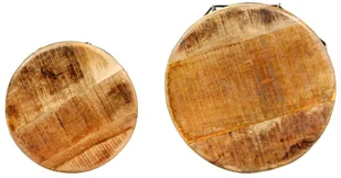vidaXL Stoliki kawowe, 2 szt., lite drewno mango 8719883826806 - Stoły - miniaturka - grafika 3