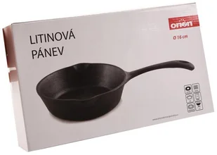 Patelnia żeliwna talerz żeliwny 16 cm indukcja 112962 - Patelnie - miniaturka - grafika 3