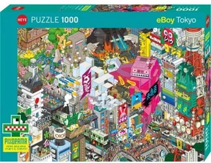 Heye Puzzle 1000 elementów Pixorama - Tokio 5_810600 - Puzzle - miniaturka - grafika 2