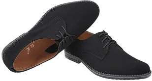 KMK Półbuty sznurowane wizytowe KMK 199 Czarne 27685327 - Buty dla chłopców - miniaturka - grafika 2