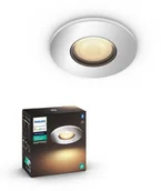 Oprawy, klosze i abażury - Philips HUE Signify Poland Sp z o.o HUE WA łazienkowe oczko stropowe Adore GU10 załączona 5W 350lm 2200-6500K) chrom 9,3cm BT IP44 3417511P9 915005918501 - miniaturka - grafika 1