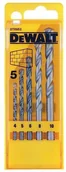 Wiertła - DeWalt Wiertła do betonu zestaw 5 sztuk (DT6952-QZ) - miniaturka - grafika 1