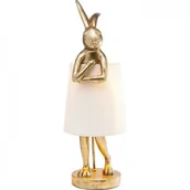 Lampy stojące - KARE Lampa stołowa Animal Rabbit Gold 68 61598 - miniaturka - grafika 1