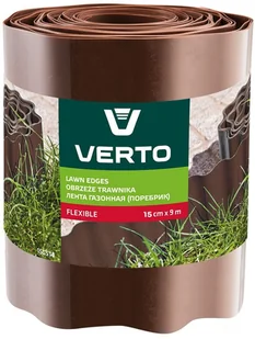 VERTO Obrzeże do trawników VERTO 15G514 Brązowy 15 cm x 9 m) - Ogrodzenia - miniaturka - grafika 3