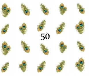 Naklejki wodne na paznokcie KOLOROWY SMOK - 1087 - Sztuczne paznokcie i akcesoria - miniaturka - grafika 4