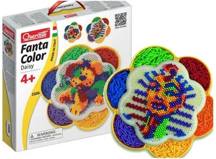 Quercetti 0133 FANTACOLOR MARGERITA 60 el - Zabawki kreatywne - miniaturka - grafika 4