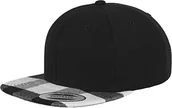 Akcesoria turystyczne - Flexfit Czapka FlexFit Checked flanela Peak Snapback, wielokolorowa, jeden rozmiar 6089FP-00050-0050_Blk/Wht_One size - miniaturka - grafika 1