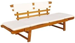 Drewniana ławka ogrodowa D6-S57 - Ławki ogrodowe - miniaturka - grafika 2