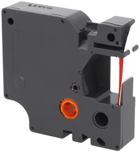 Dymo Zamiennik taśmy D1 45015 12mm biała/czerwony - Etykiety do drukarek - miniaturka - grafika 2