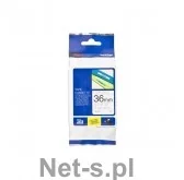 Ta$99ma do Brother TZe-161 przeĽroczyste tło/czarny nadruk 36mm x 8m zamiennik - Akcesoria do kas i terminali - miniaturka - grafika 4