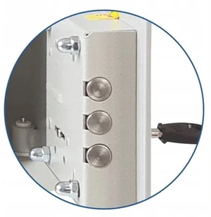 G21 150 Szafer 3mm! 49 litrów 40x40cm zamek elektroniczny wymiary 400x400x377 mm) 15076452 76452-uniw - Sejfy i kasy pancerne - miniaturka - grafika 2