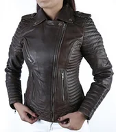 Kurtki męskie - Urban Leather Fashion skórzana kurtka  Michelle, m, brązowy UR-205 - miniaturka - grafika 1