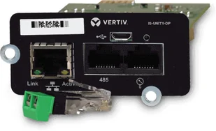Vertiv Vertiv LIEBERT INTELLISLOT SNMP WEB CARD (IS-UNITY-SNMP) - Karty sieciowe do serwerów - miniaturka - grafika 2