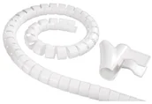 Kable - Hama Organizer kabli Easy Cover, śr. 30 mm, dł. 1,5 m biały 83151 - miniaturka - grafika 1