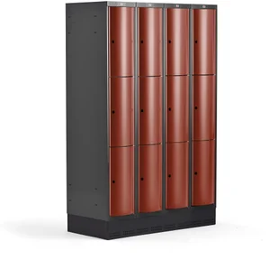 AJ Produkty Metalowa szafa ubraniowa na cokole - Szafki BHP - miniaturka - grafika 33