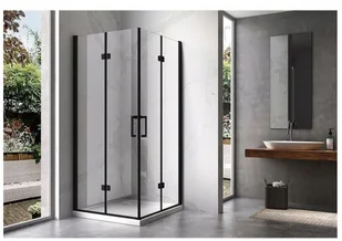 231 HYDAR KABINA PRYSZNICOWA 90x90 BLACK SKŁADANA 6MM 23178226 78226-uniw - Kabiny prysznicowe - miniaturka - grafika 4