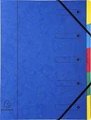 Teczki i skoroszyty - Exacompta Harmonijka trieur fenetres imprimees Nature Future Carte lustree 5 comparti ochronie 5205E - miniaturka - grafika 1