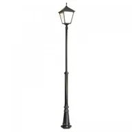 Lampy ogrodowe - Su-Ma Retro Kwadratowe wys. regulowana 200-300cm. Latarnia ogrodowa OGMWN 1 BD KW OGMWN 1 BD KW - miniaturka - grafika 1