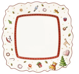Villeroy & Boch Toy's Delight Talerz do serwowania średni wymiary: 22 x 22 cm (14-8585-2649) - Talerze - miniaturka - grafika 2