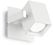 Lampy ścienne - Ideal lux Kinkiet Mouse kol biały 073521) Ideal Lux - miniaturka - grafika 1