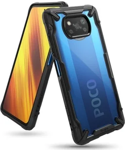 RINGKE Etui Fusion X do Xiaomi Poco X3 NFC Czarny - Etui i futerały do telefonów - miniaturka - grafika 3