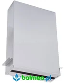 Dozowniki papieru i mydła dla firm - Faneco Pojemnik na ręczniki papierowe składane zalustrowy HIT stal matowa - miniaturka - grafika 1