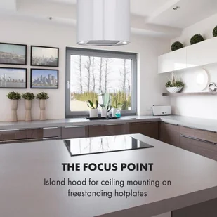 Klarstein Beretta Biały (TK15-Beretta-WH) - Okapy kuchenne - miniaturka - grafika 2