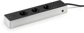 Listwy zasilające - Eve Eve Energy Strip Inteligentna Listwa Zasilająca z Potrójnym Gniazdem 10EAZ8301 - miniaturka - grafika 1