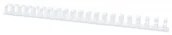 Akcesoria do laminatorów - OFFICE PRODUCTS Grzbiety do bindowania OFFICE PRODUCTS A4 22mm 210 kartek 50 szt. białe 20242215-14 - miniaturka - grafika 1