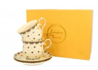 Filiżanki - Duo CASABLANCA FILIŻANKI ZE SPODKAMI 260 ML 2 SZTUKI PORCELANA 5902693922766 - miniaturka - grafika 1