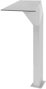 vidaXL Fontanna do basenu, stal nierdzewna, 50 x 30 90 cm, srebrna - Akcesoria do basenów - miniaturka - grafika 2