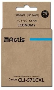 TelForceOne C-571C zamiennik Canon CLI571C - Tusze zamienniki - miniaturka - grafika 2