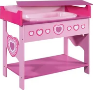Akcesoria dla lalek - Peterkin Drewniany Stół Do Przewijania Lalek 6148 6148 - miniaturka - grafika 1