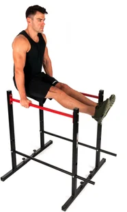 Marbo Sport Poręcze stacjonarne regulowane do ćwiczeń MH-D212 - 1007339 - Poręcze i drążki do podciągania - miniaturka - grafika 4