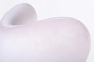 King Home Fotel EGG SZEROKI VELVET jasny róż.30 welur podstawa stal (HE066-AY1908-30.LP) - Fotele - miniaturka - grafika 3