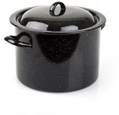 Garnki - Banquet emaliowany garnek z pokrywką 22 cm., - miniaturka - grafika 1