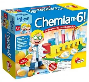 Lisciani Giochi Chemia na 6! Mały Geniusz 304-P53797 - Mały naukowiec - miniaturka - grafika 2