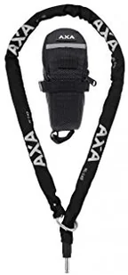 AXA RLC 140 zamek łańcuchowy, wymiary: 1400 x 5,5 x 5,5 mm, z torbą, czarny 59551495SC - Łańcuchy rowerowe AXA RLC 140 zamek łańcuchowy, wymiary: 1400 x 5,5 x 5,5 mm, z torbą, czarny 59551495SC - Łańcuchy rowerowe - miniaturka - grafika 1