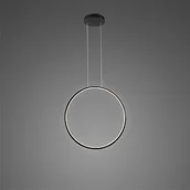 Lampy sufitowe - Altavola Design lampa wisząca Ledowe okręgi No 1 60cm czarny in 4k LA073/X_60_in_4k_black - miniaturka - grafika 1