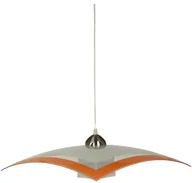 Lampy sufitowe - Prezent Lampa wisząca ARCADA chrom / biel - miniaturka - grafika 1