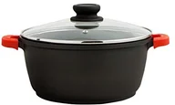 Garnki - Quid 7679001  patelni 24 x 11 cm Intense Quid, czarnym i czerwonym, 26 x 26 x 14 cm 7679001 - miniaturka - grafika 1