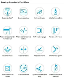 Deante Kabina prostokątna prysznicowa Kerria Plus 100x90 KTS_039P^KTSX043P KTS_039P^KTSX043P - Kabiny prysznicowe - miniaturka - grafika 5