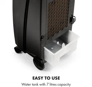 Klarstein Rotator klimatyzer klimator schładzacz powietrza 110 W 8h timer pilot biały ACO3- - Klimatory - miniaturka - grafika 7