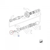 Części i akcesoria do maszyn rolniczych - NEW HOLLAND CASE ŚRUBA 9968308 9968308 - miniaturka - grafika 1