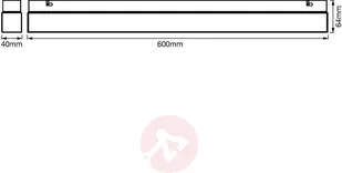 LEDVANCE LEDVANCE Mirror Light Square oświetlenie lustra - Lampy ścienne - miniaturka - grafika 2